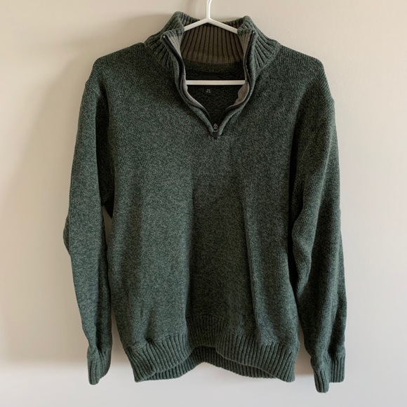 Logan Hill Other - Logan Hill Knit Quarter Zip Sweater